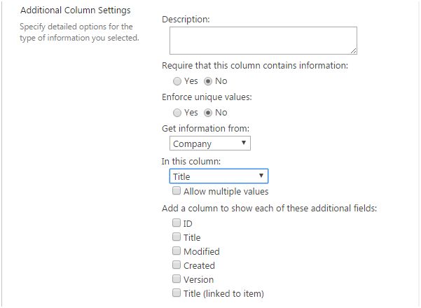 Add the two look up column